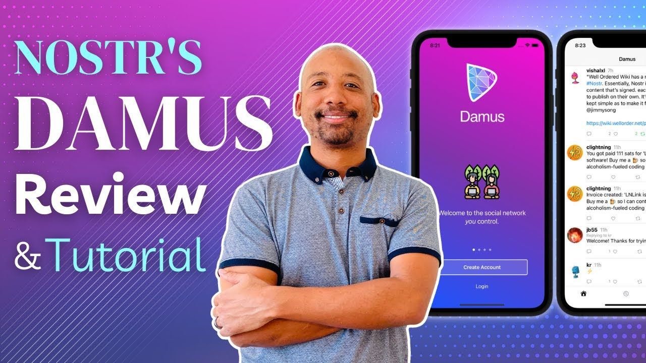 Nostr App Damus Review & Tutorial – Decentralized Social Media